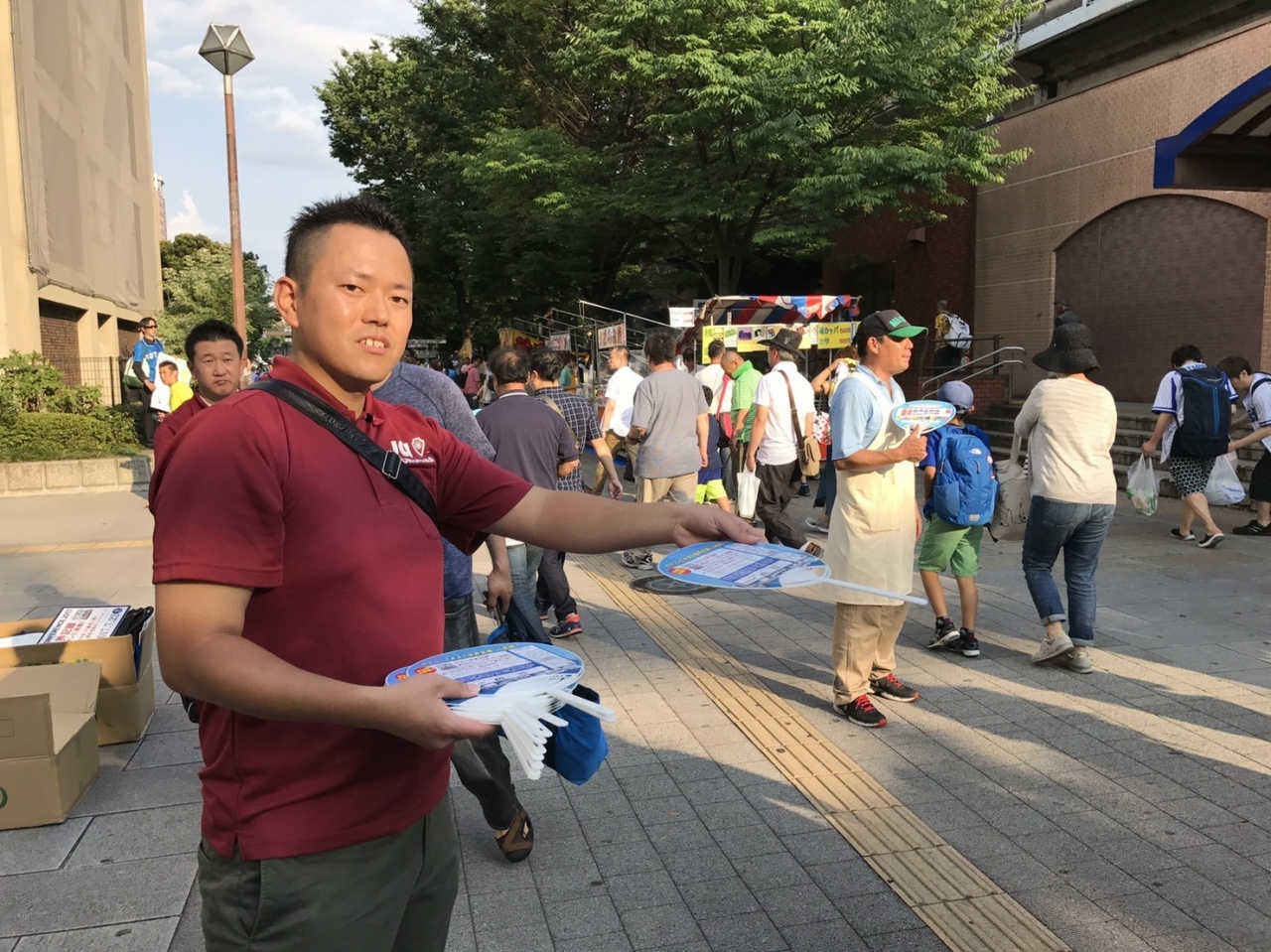 うちわ配布(7月6日)_2